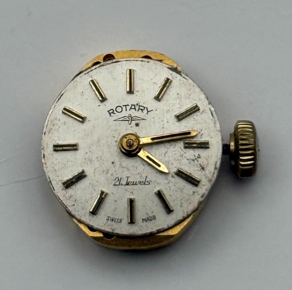 AS 1978 Watch Movement A. Schild Rotary 21J Swiss Manual Wind Parts Repair 13mm