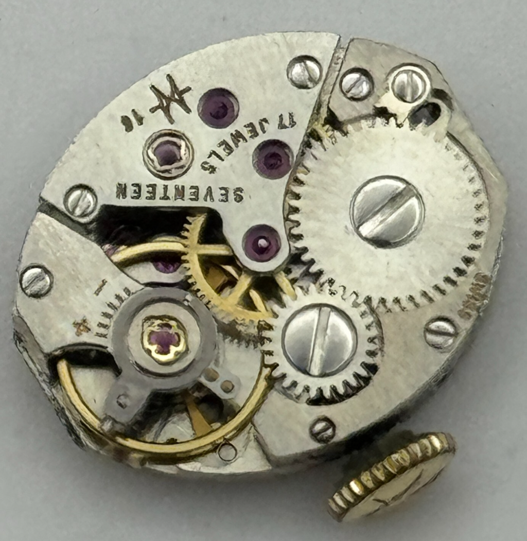 Hamilton 16 Watch Movement Ladies Manual Wind Vintage Swiss Parts 13mm