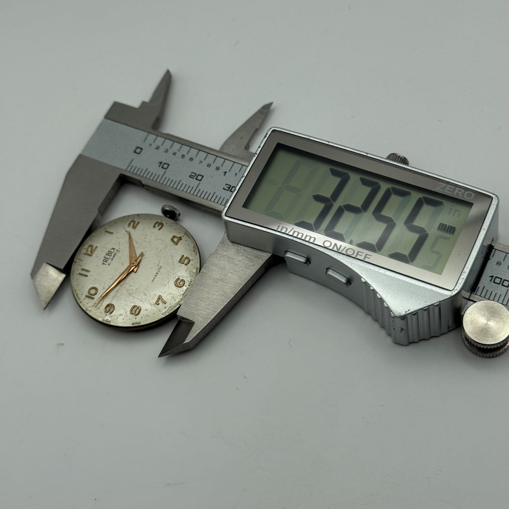 AS 1538 1539 Watch Movement A. Schild 1538 1539 Trebex 15 Jewels Parts 32.5mm