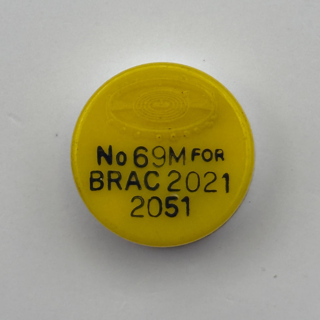 Brac 2021 2051 Balance Wheel Complete And Spring 69 M Watch Movement Parts NOS