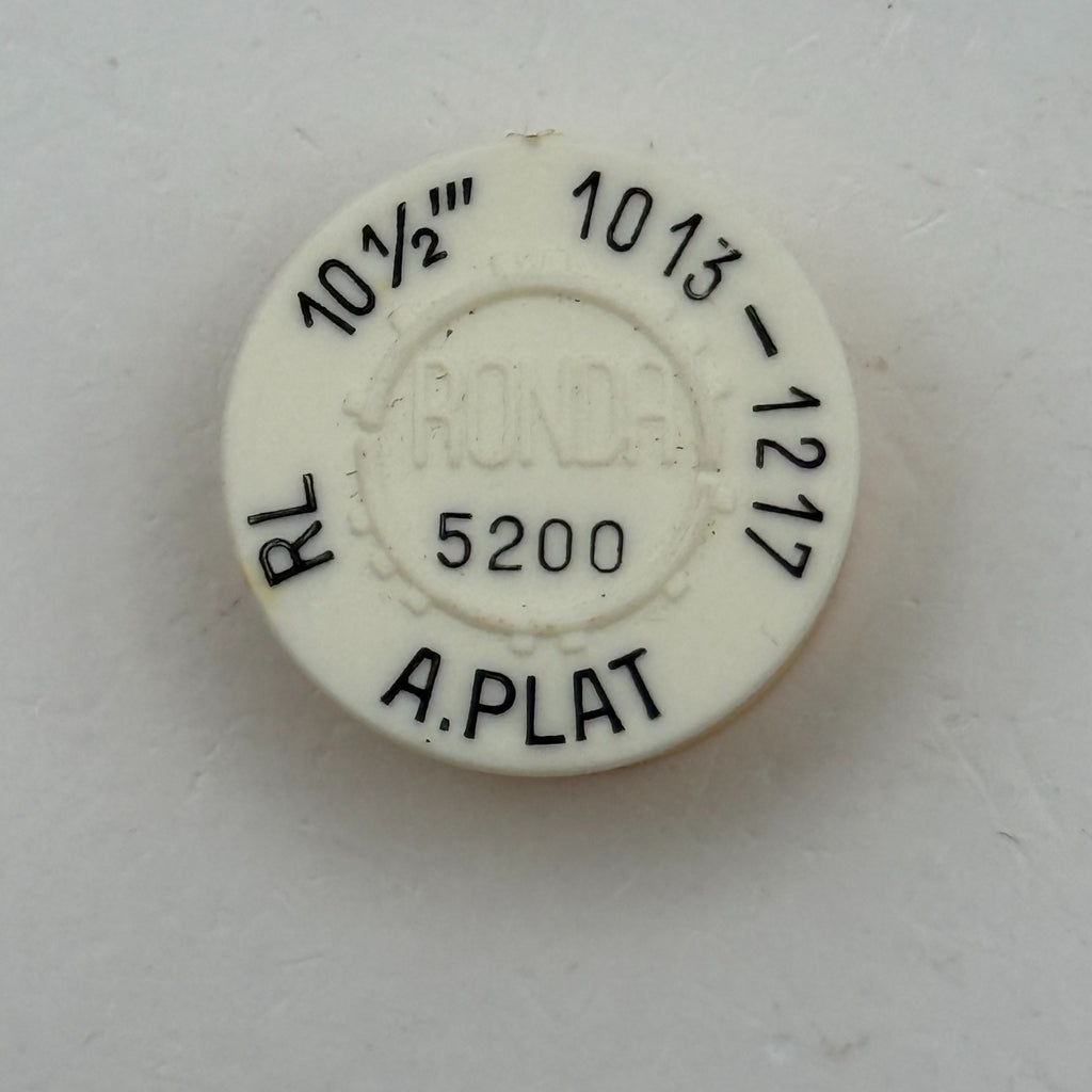 RL 1013 1217 Balance Wheel Complete And Spring 10½’’’ 5200 Watch Movement Parts