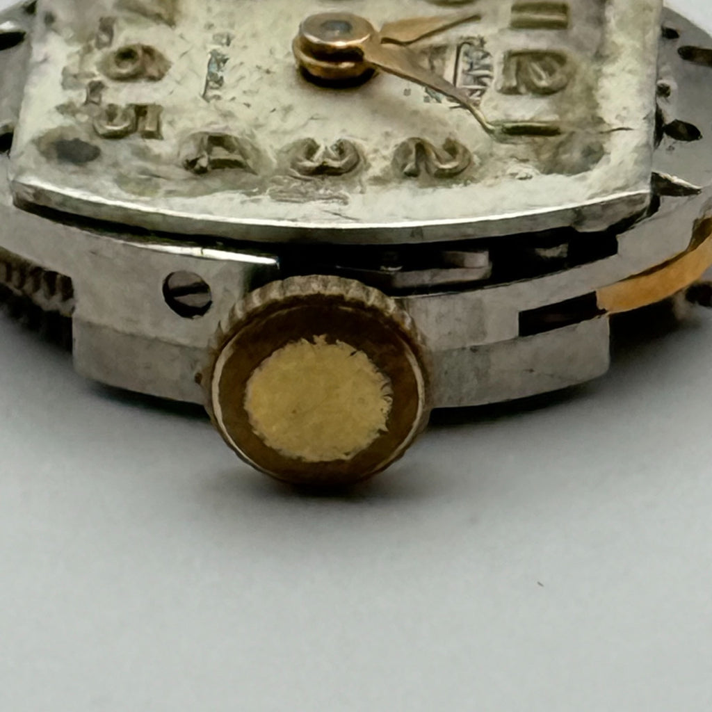 MST 389 Watch Movement Roamer 17 Jewels Swiss Manual Wind Parts Repair 13.1mm