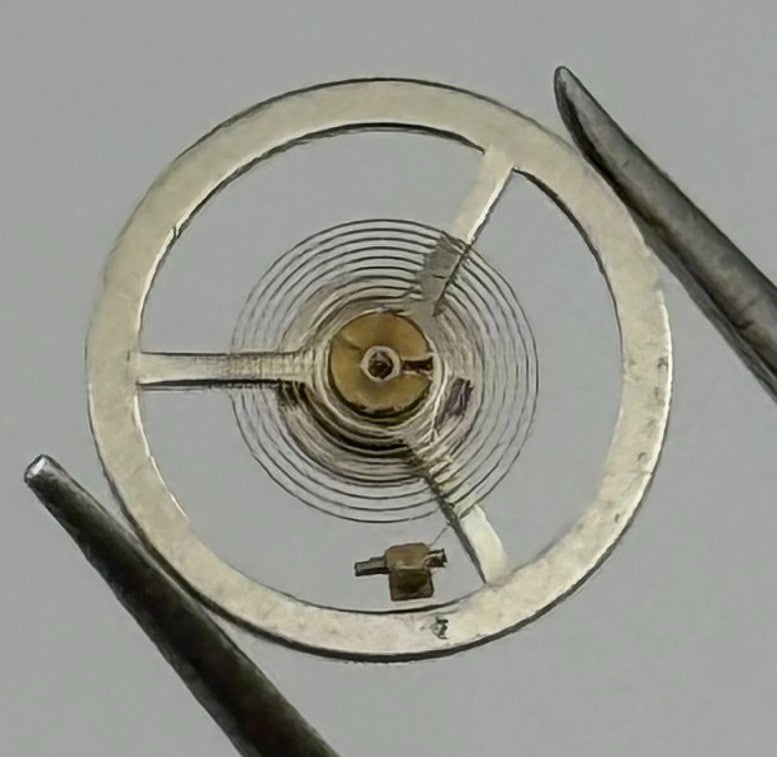 BFG 34 Balance Wheel Complete And Spring 10½’’’ 322 Watch Movement Parts NOS
