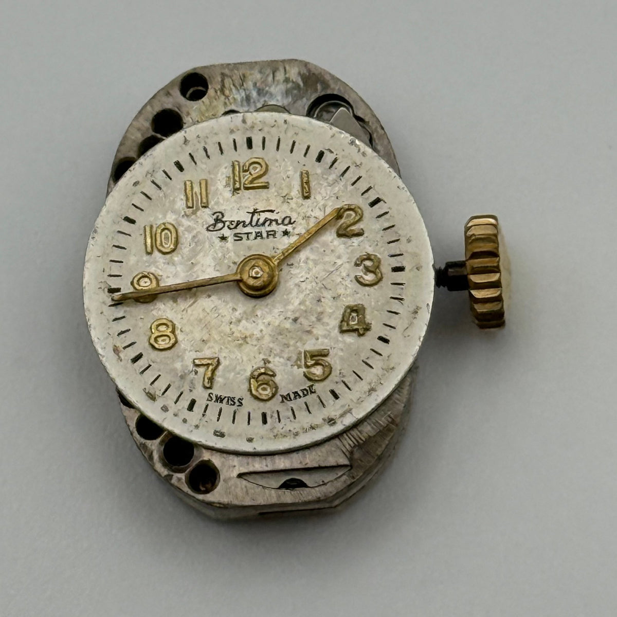 ETA 2355 Watch Movement - Bentima Star - For Parts / Repair