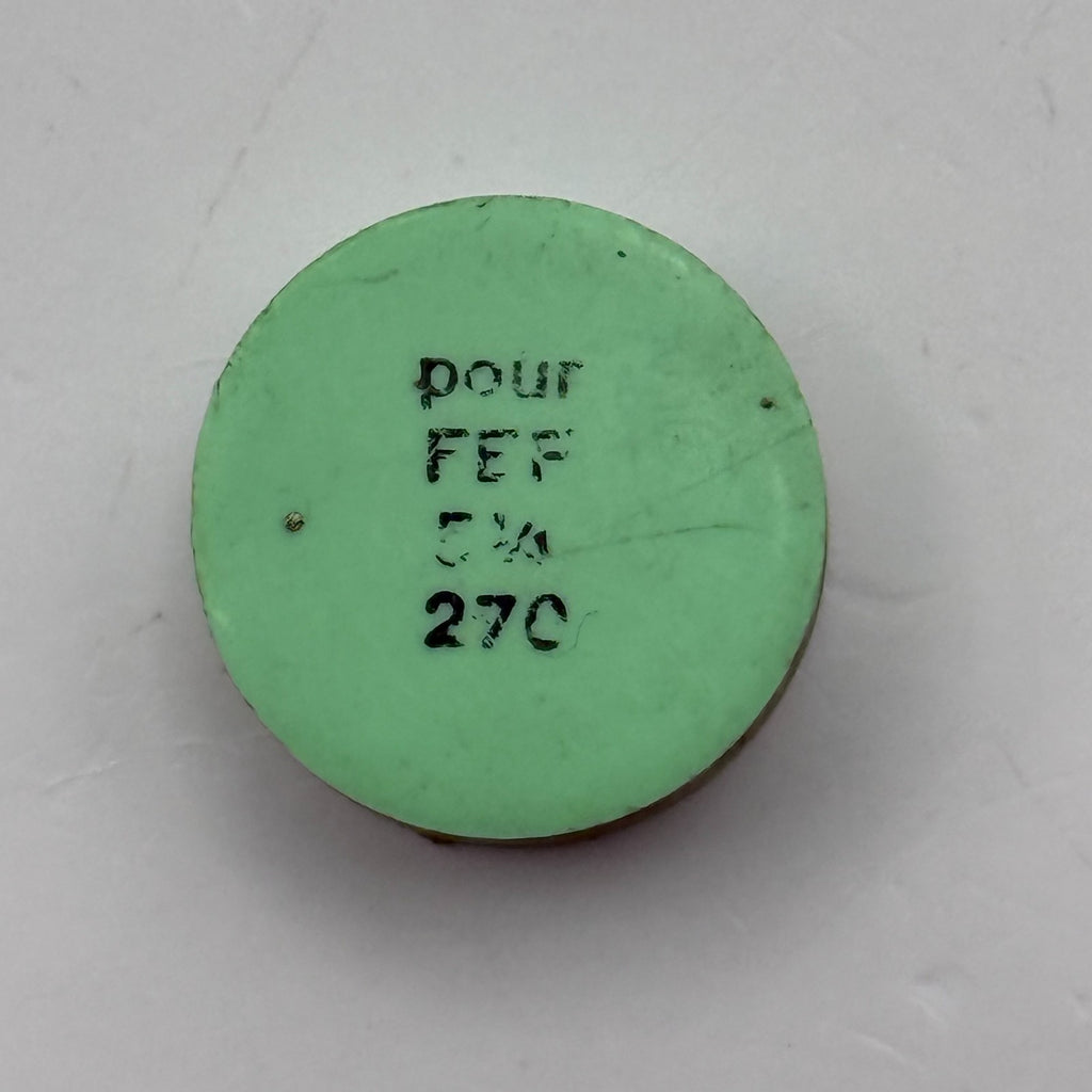 FEF 270 Balance Wheel Complete And Spring 5¼’’’ Pour Watch Movement Parts NOS