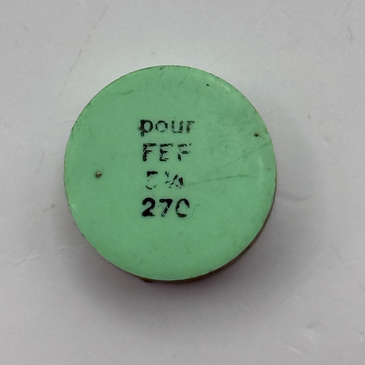 FEF 270 Balance Wheel Complete And Spring 5¼’’’ Pour Watch Movement Parts NOS