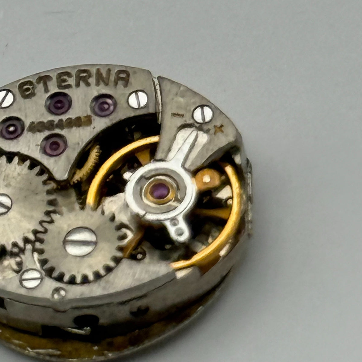 Eterna 1447 Watch Movement - Ladies - For Parts / Repair - 12.8mm