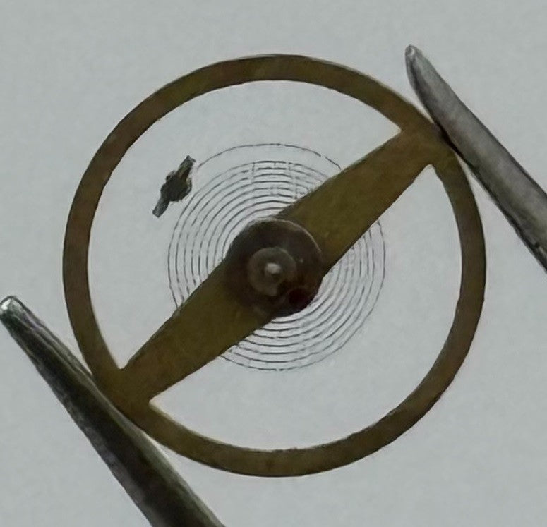 HP 25 Balance Wheel Complete And Spring 5¼’’’ Renata 387 Watch Movement Parts