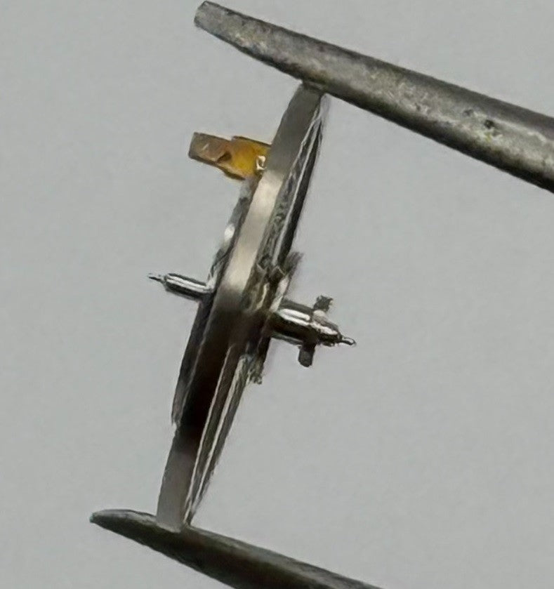 Spec Balance Wheel Complete And Spring 10½’’’ Watch Movement Parts NOS