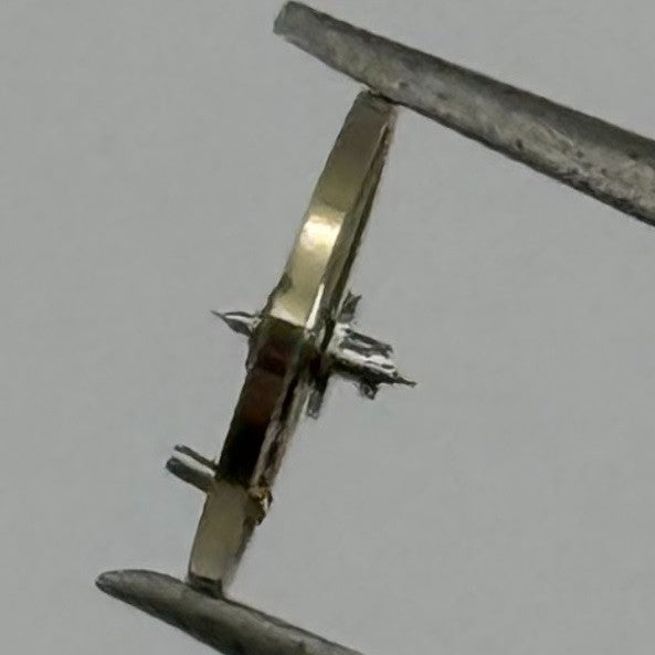 AS 1977 Balance Wheel Complete And Spring 5½’’’ 1740 M Watch Movement Parts NOS