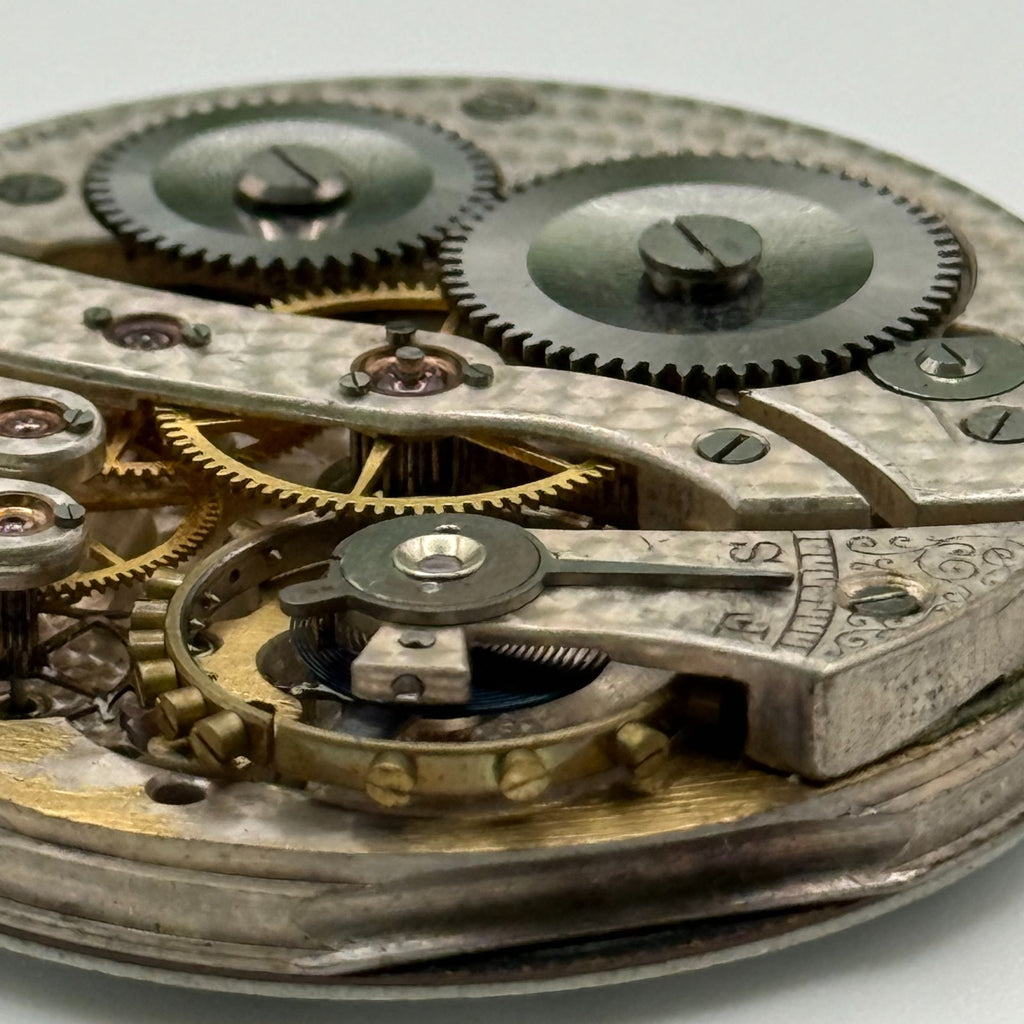 Swiss Lever Good Quality Pocket Watch Movement - Running - Parts / Repair 43mm