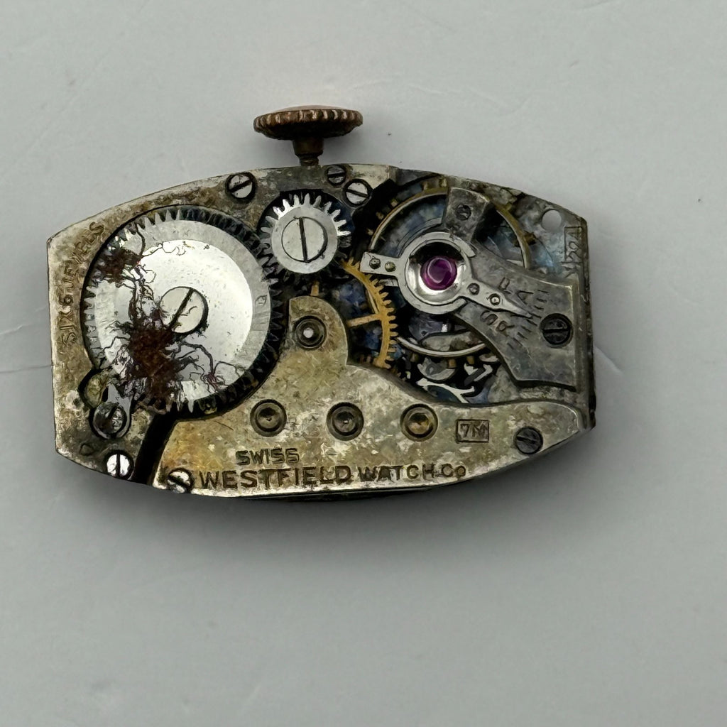 AM 224 Watch Movement Westfield 6 Jewels Swiss Manual Wind Parts Repair 15.4mm