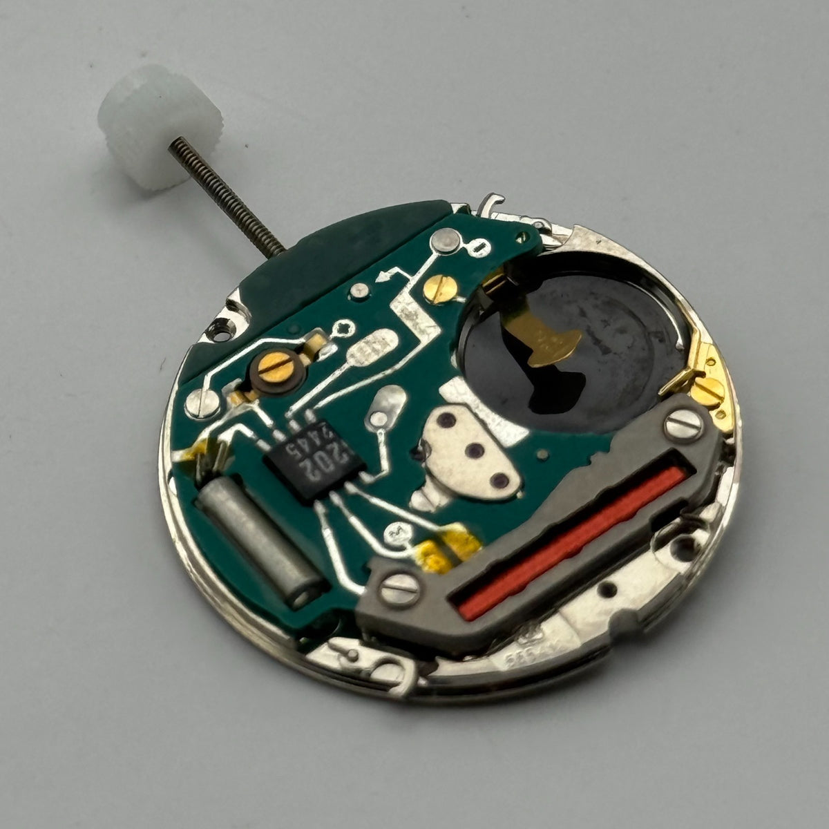 ETA 555.412 Watch Movement Running Quartz Swiss 7 Jewels Parts Repair 23.9mm
