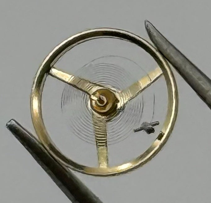 AS 1977-2 Balance Wheel Complete And Spring Renata 1831 Watch Movement Parts NOS