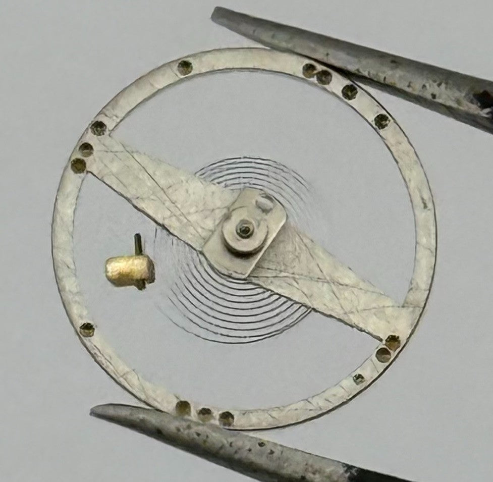 EB 1229 Special SP Balance Wheel Complete And Spring 13''' Watch Movement Parts