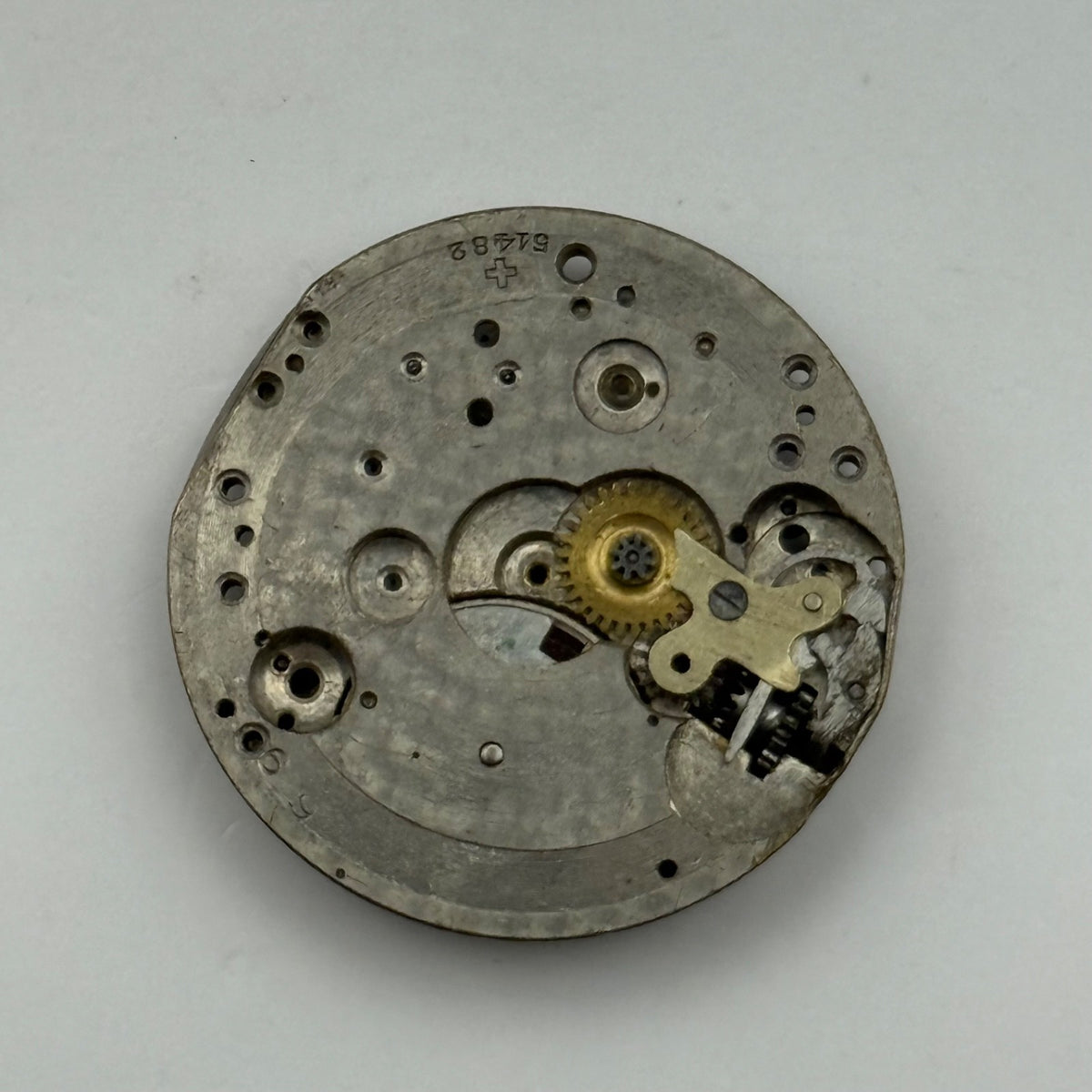 Patent 51482 Watch Movement - For Parts / Repair - 24.8mm