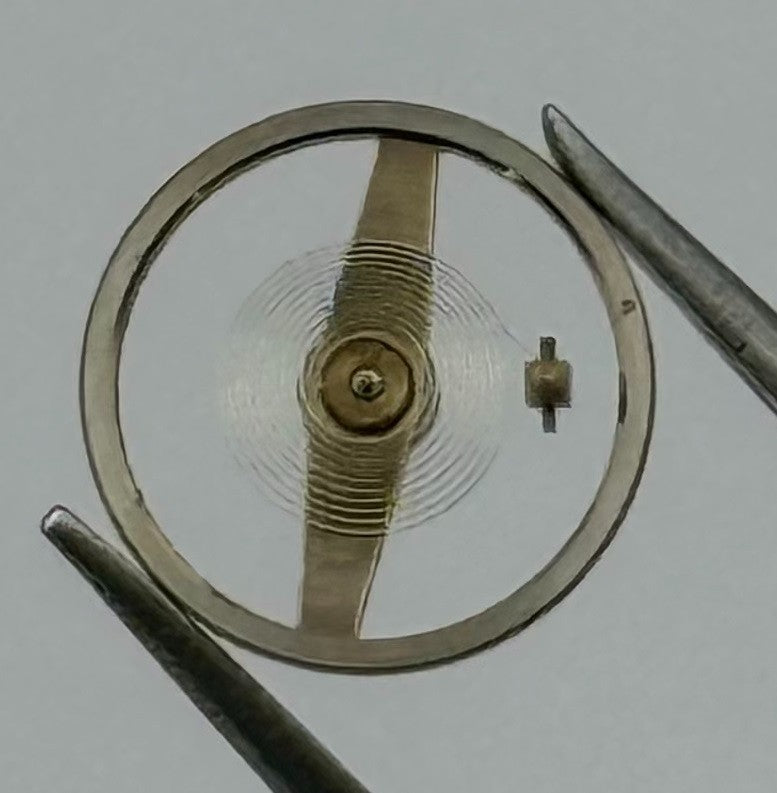 Ebosa 52 54 Balance Wheel Complete And Spring 5¼’’’ 3803 Watch Movement Parts