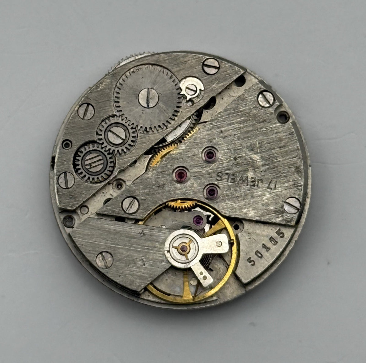 Poljot 2609 Watch Movement Soviet 17 Jewels Manual Wind Parts Repair 26.5mm