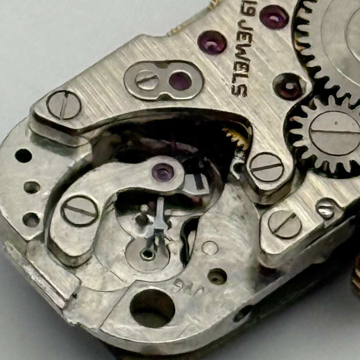 Citizen 9407 Parashock Baguette Watch Movement - For Parts / Repair - 10.2mm