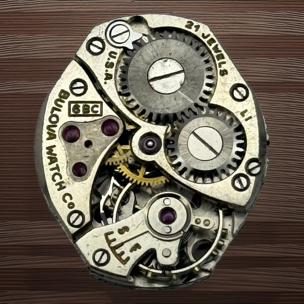 Bulova 6BC Watch Movement - Ladies - For Parts / Repair - 15.4mm