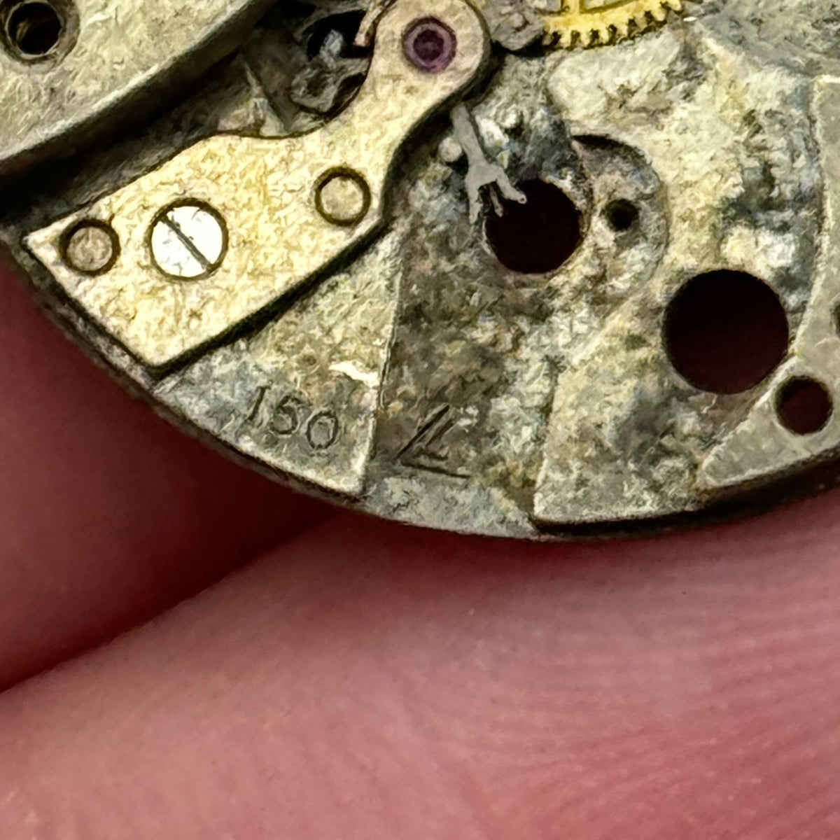 Lavina 150 Watch Movement - For Parts / Repair - 23.6mm