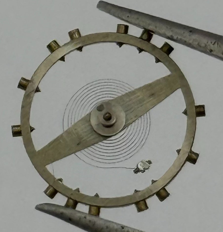 AS 1194 Balance Wheel Complete And Spring Renata 42 M Watch Movement Parts NOS