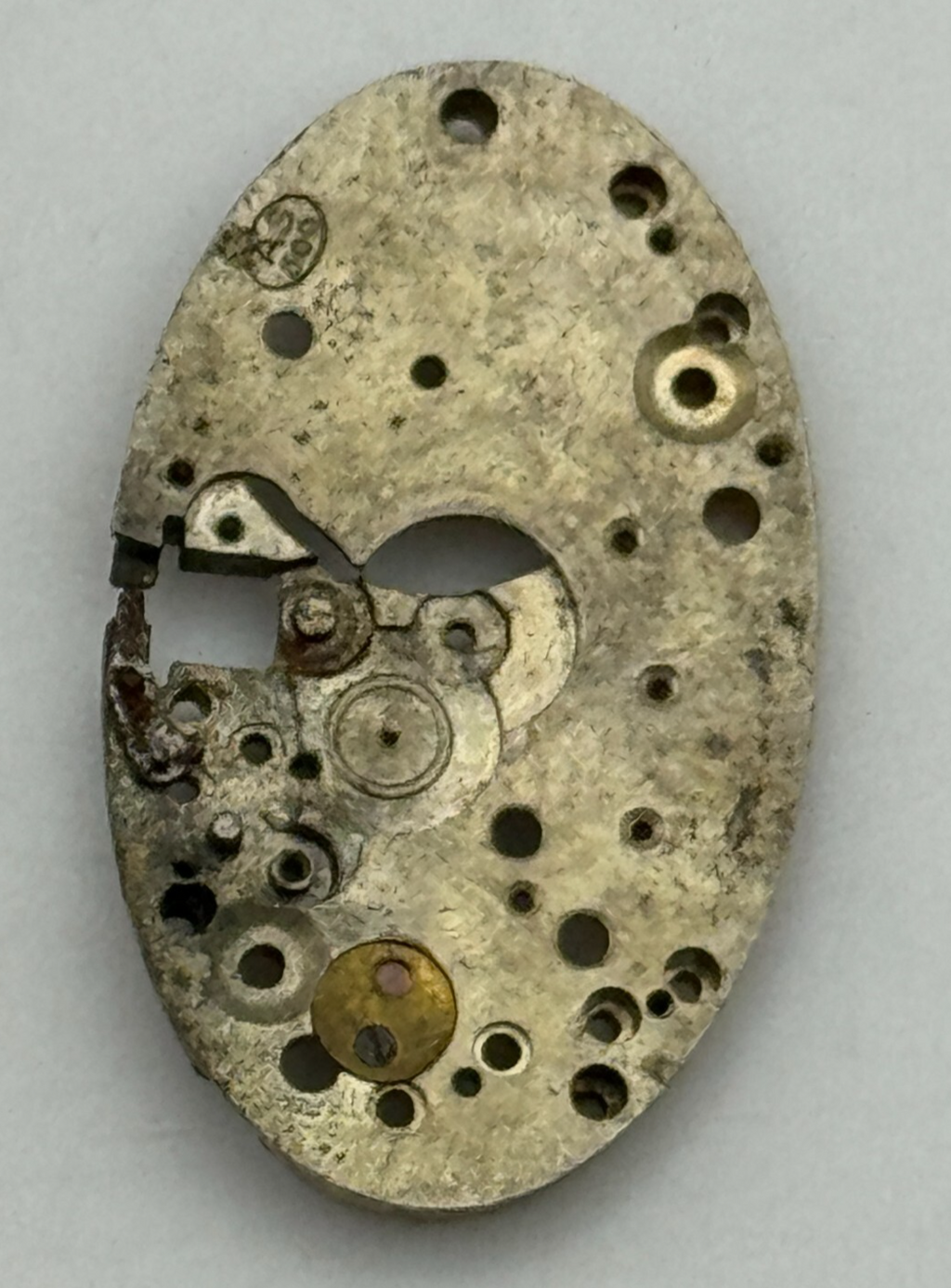 AS 500 Watch Movement A. Schild 500 Incomplete Swiss Parts Repair 15.1mm