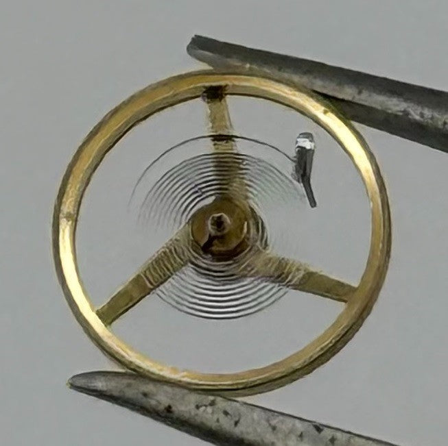 AS 1977-2 Balance Wheel Complete And Spring Renata 1831 Watch Movement Parts NOS