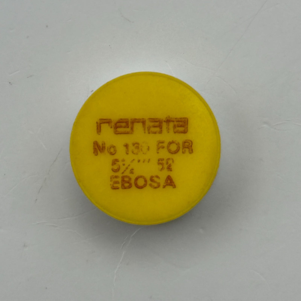Ebosa 52 Balance Wheel Complete And Spring 5¼’’’ Renata 130 Watch Movement Parts