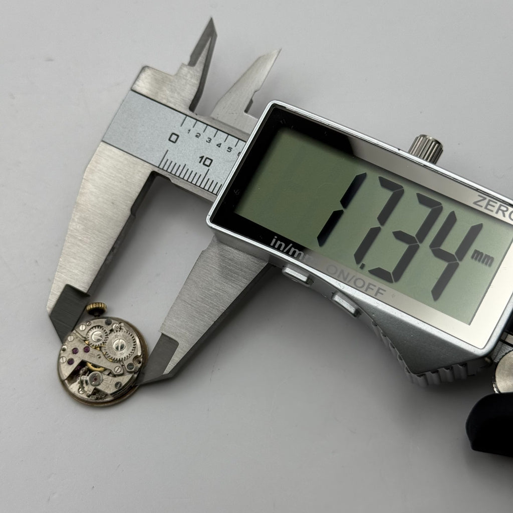 FHF 34 Watch Movement Rotary Ladies 15J Swiss Manual Wind Parts Repair 17.3mm