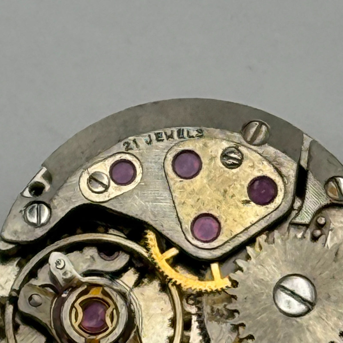 ETA 2360 Watch Movement Running Verity Swiss 21 Jewels Manual Wind Parts 15.5mm