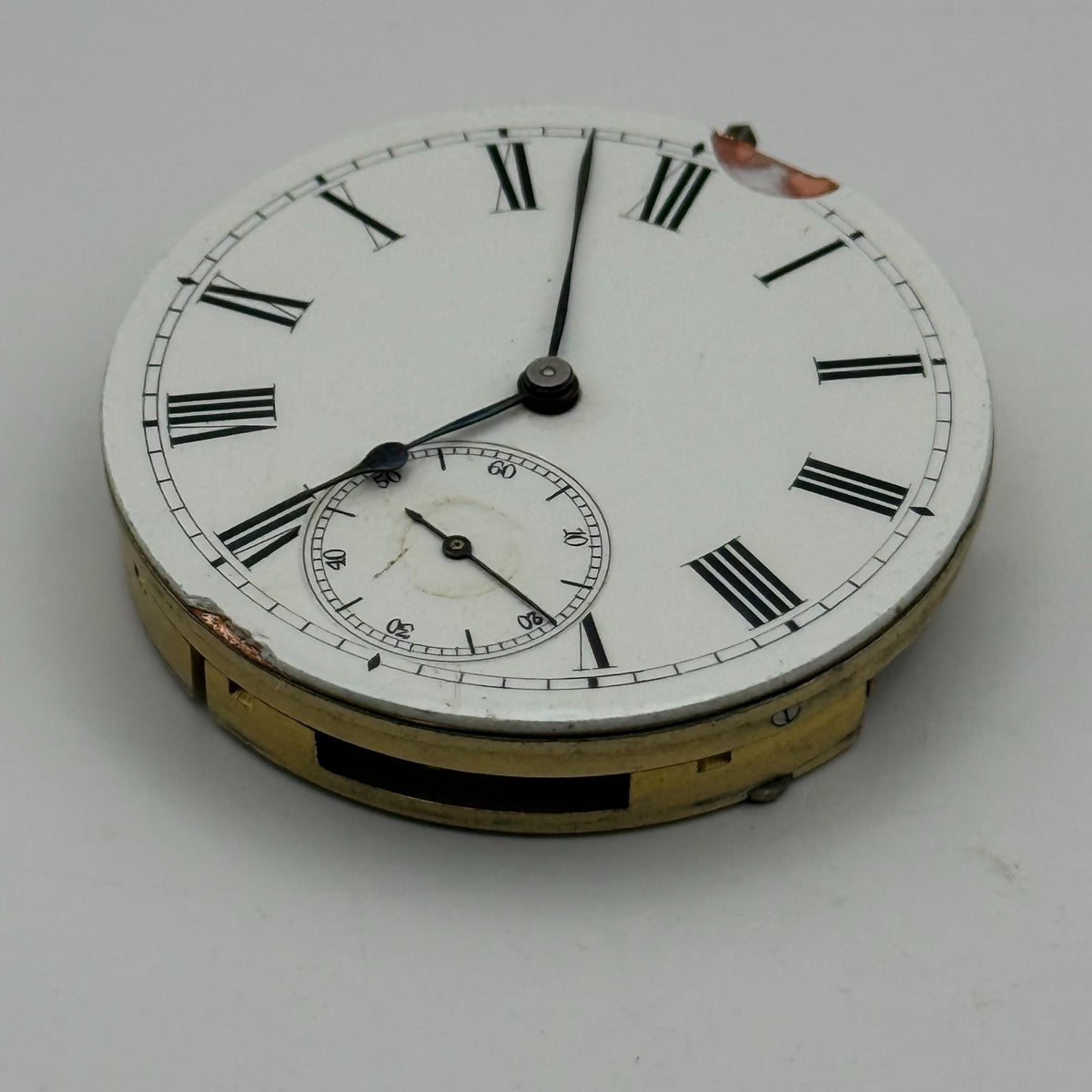IWC Peerless Pocket Watch Movement Open Face High Grade S&Co Parts 39.7mm