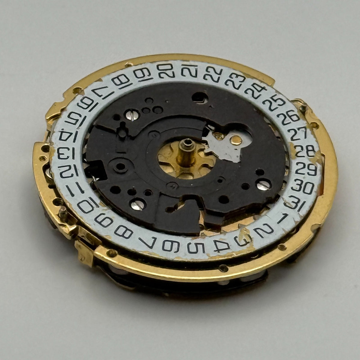 ISA 8172 Watch Movement - Quartz Date 3 Jewels - For Parts / Repair - 26.2mm