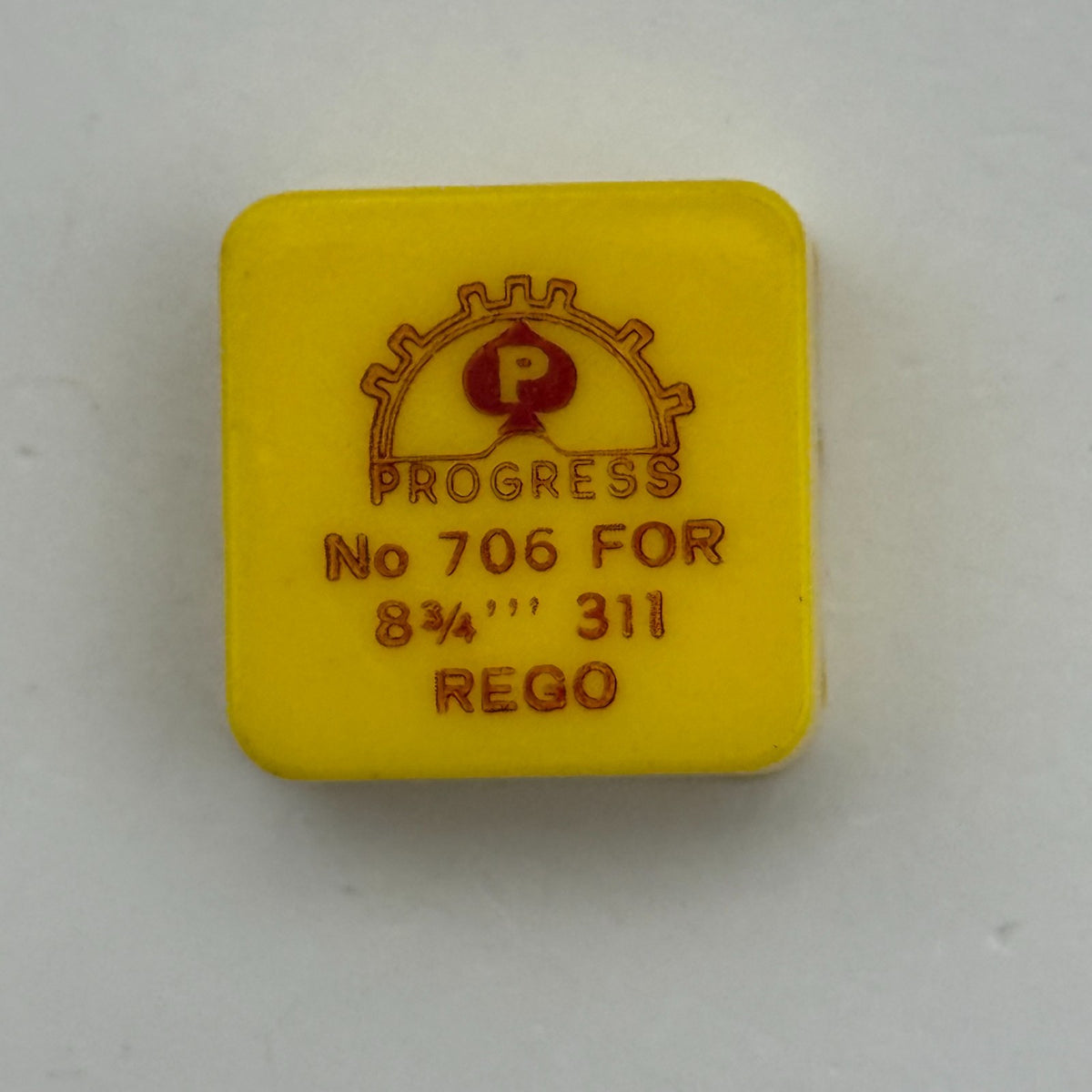 Rego 311 Lapanouse Balance Wheel Complete And Spring 8¾’’’ 706 Watch Parts NOS
