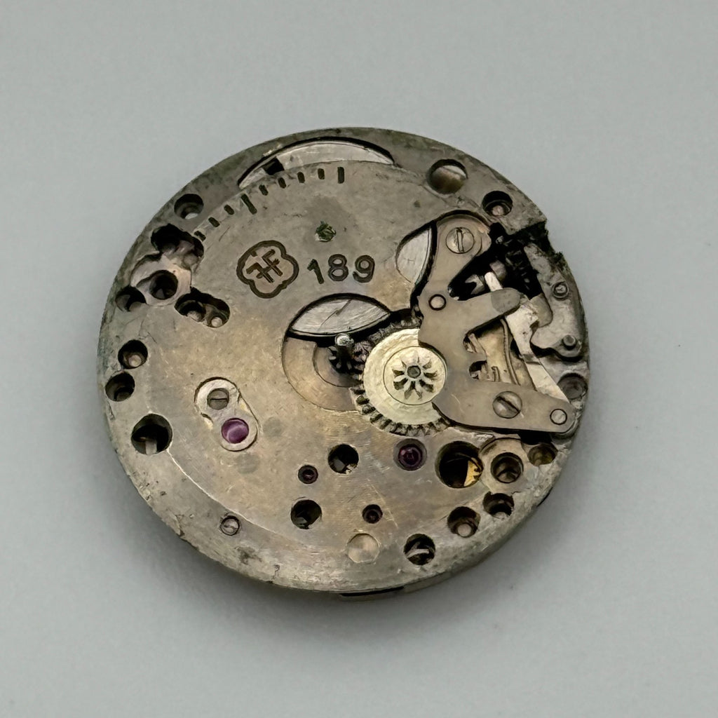 FHF 189 Watch Movement - Fontainemelon 189 - For Parts / Repair