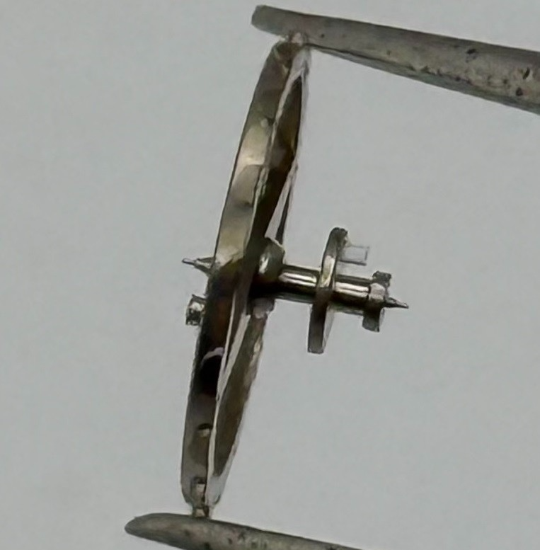 Ebosa 22 Balance Wheel Complete And Spring 11½’’’ 227 Watch Movement Parts NOS