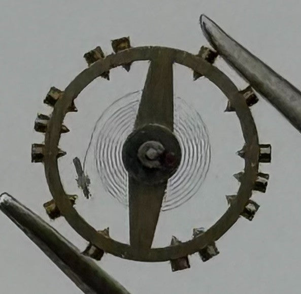 AS 1977-2 Inca Balance Wheel Complete And Spring 1881 M Watch Movement Parts NOS