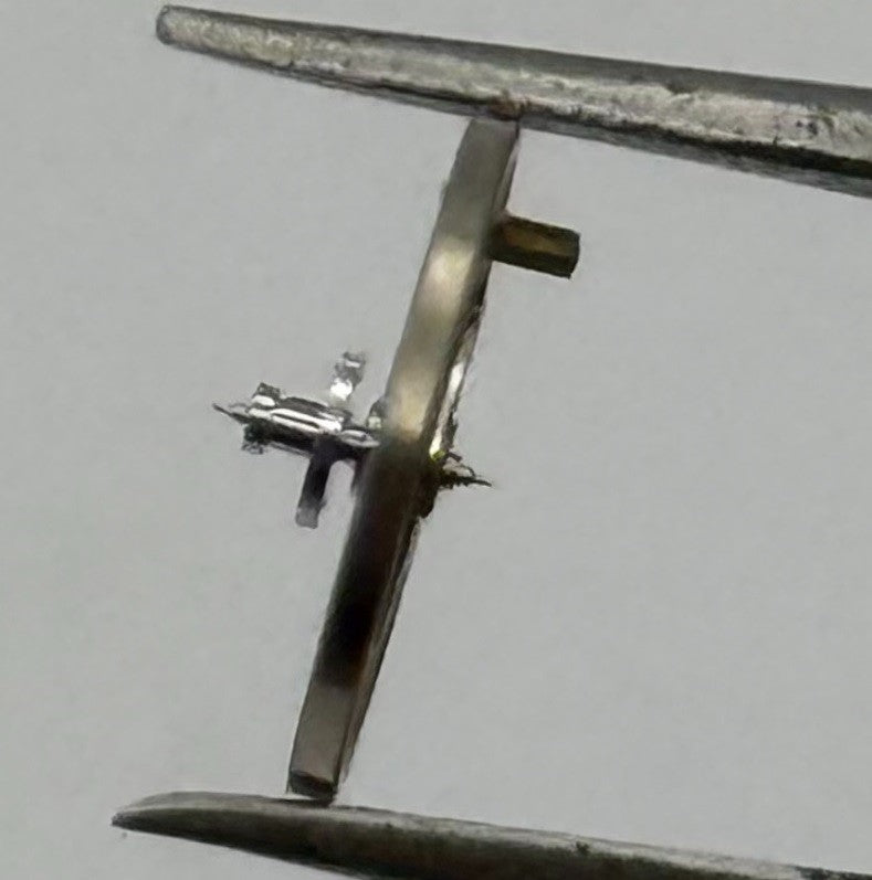 Oris 670 672 Balance Wheel Complete And Spring 8¾’’’ 5246 Watch Movement Parts