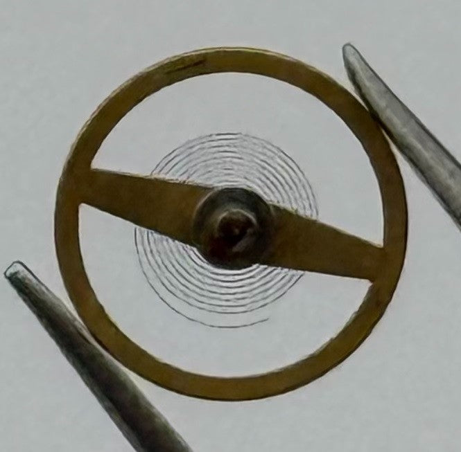 BFG 927 Balance Wheel Complete And Spring 5¾x8’’’ 1512 Watch Movement Parts NOS