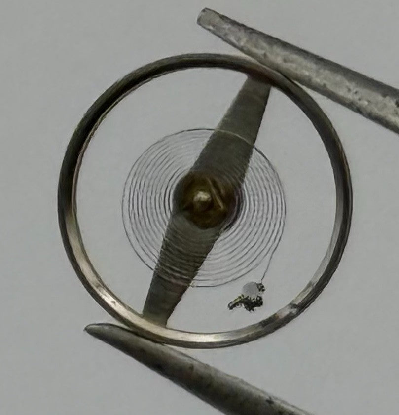 Lorsa 514 Balance Wheel Complete And Spring 5¼’’’ 4889 /3  Watch Movement Parts