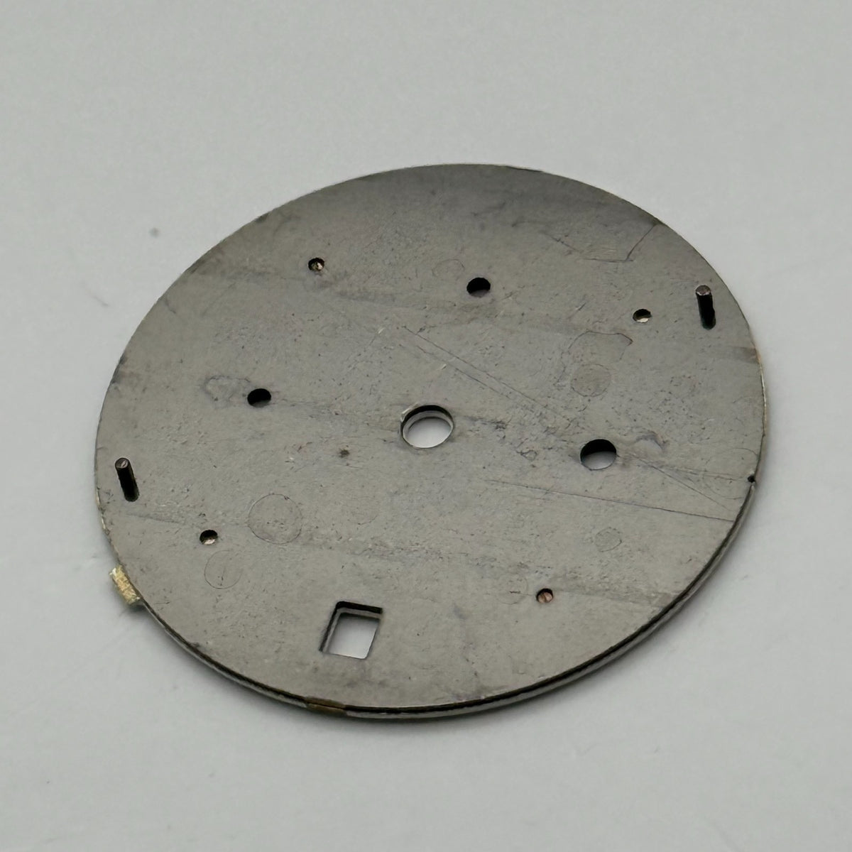 Seiko 7T32-7C68 Watch Dial Chronograph Alarm White Spare Parts Repair 27.4mm