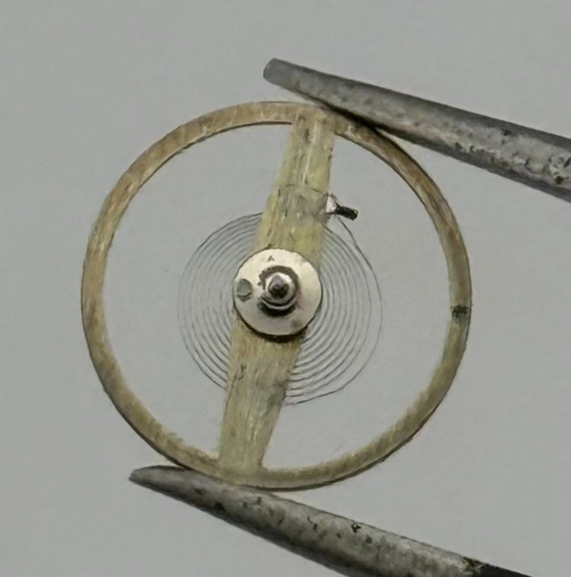 Lorsa 8B Balance Wheel Complete And Spring 6¾x8’’’ 5348 Watch Movement Parts NOS