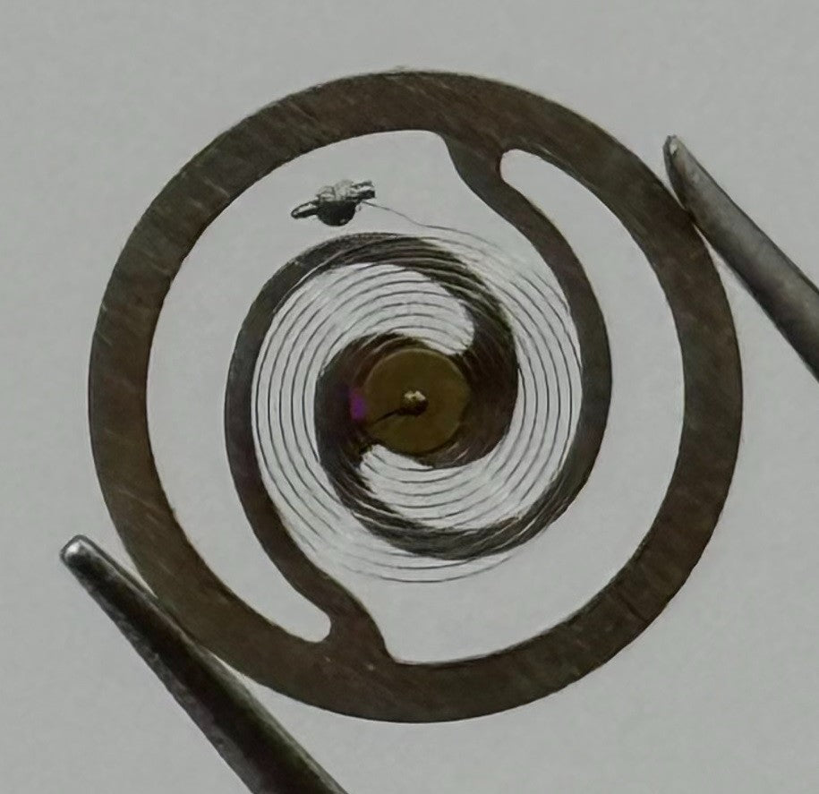 RL 7013 Balance Wheel Complete And Spring 10½’’’ 1367 Watch Movement Parts NOS