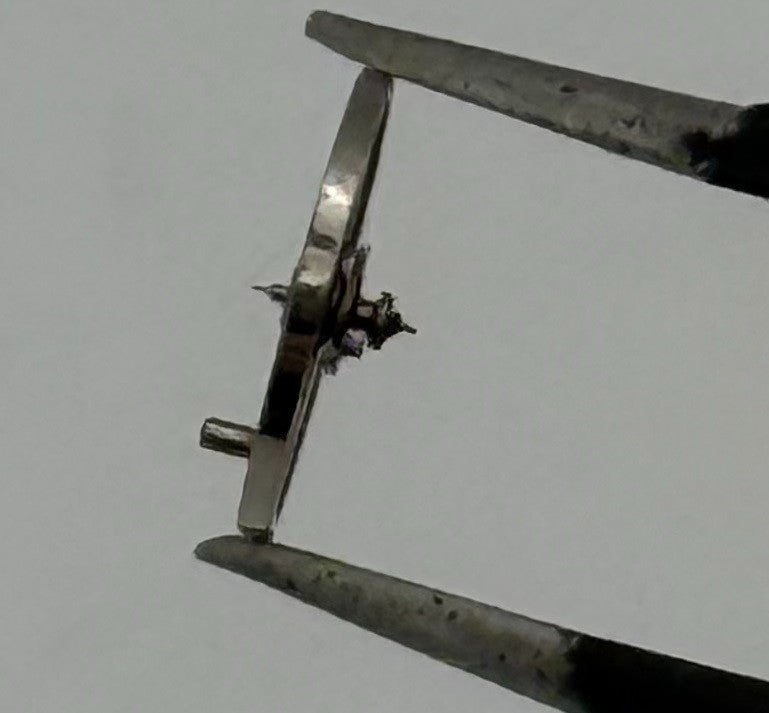 FHF 34-21 Balance Wheel Complete And Spring Renata 1640 Watch Movement Parts NOS