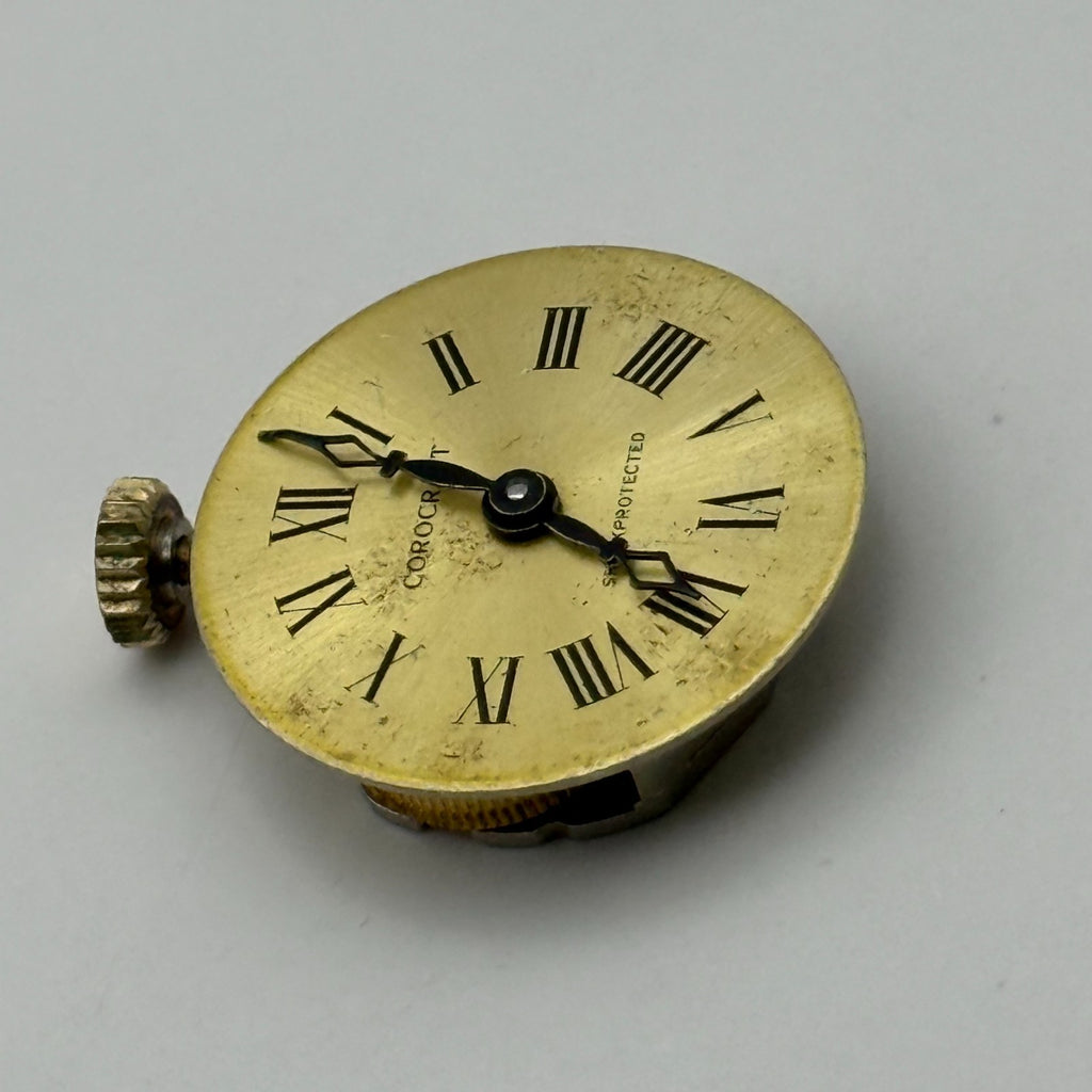 Ronda 5001 Watch Movement Corocraft 1Jewel Swiss Manual Wind Parts Repair 15.2mm
