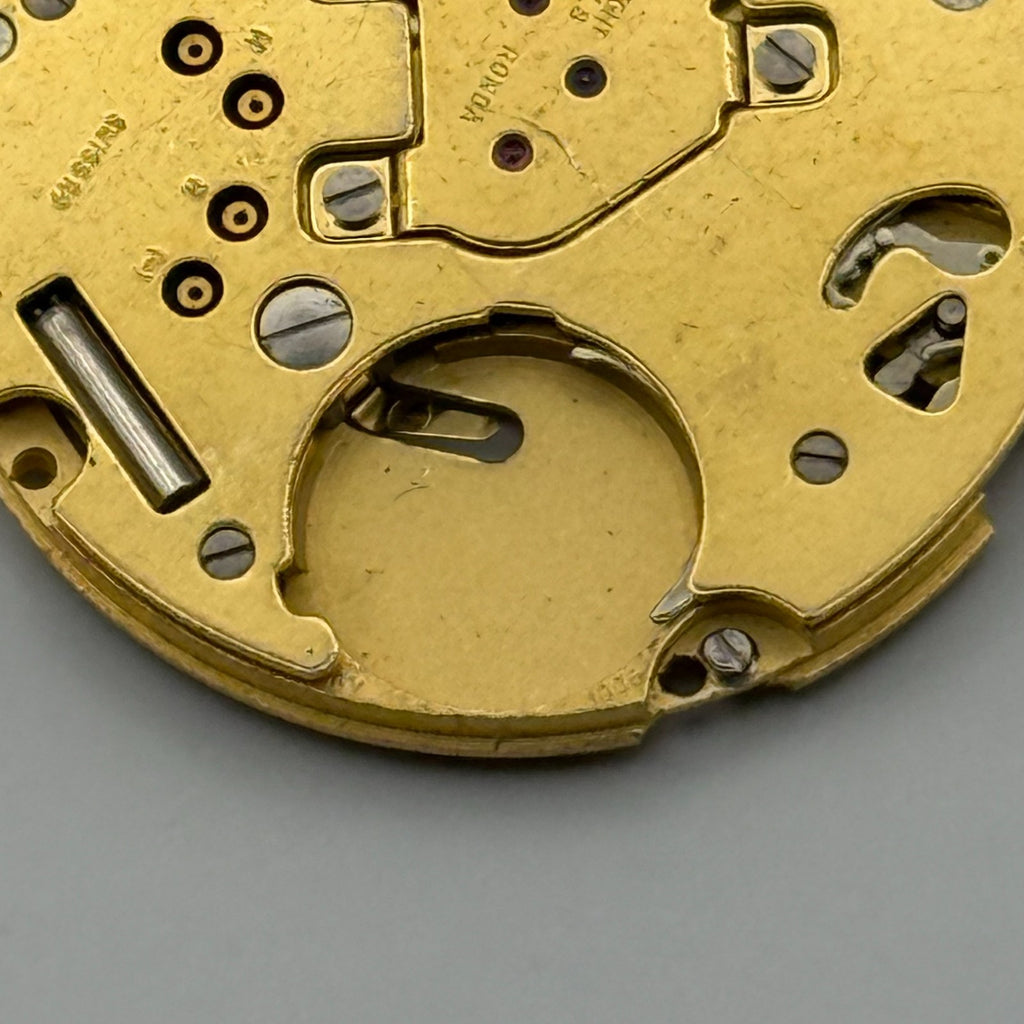 Ronda 1006 Watch Movement - Quartz 8 Jewels - For Parts / Repair - 23.6mm