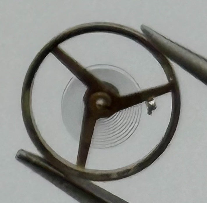 AS 976 1012 Balance Wheel Complete And Spring Renata 29 Watch Movement Parts NOS