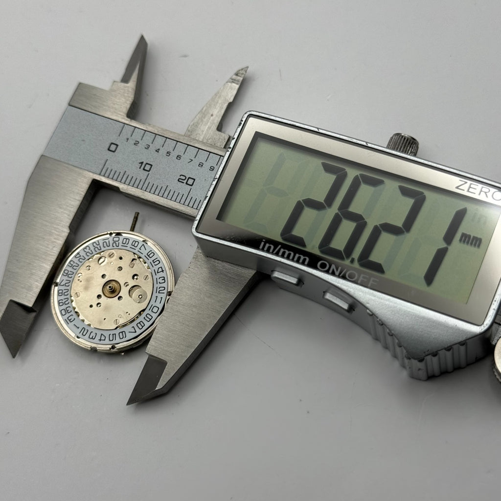 ETA 963.116 Watch Movement Quartz 1 Jewel Unadjusted Swiss Parts Repair 26.2mm