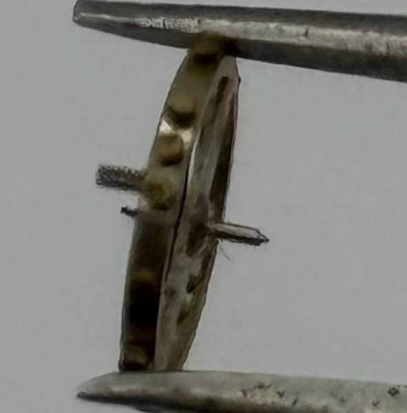 AS 979 1012 Balance Wheel Complete And Spring 532 M Watch Movement Parts NOS