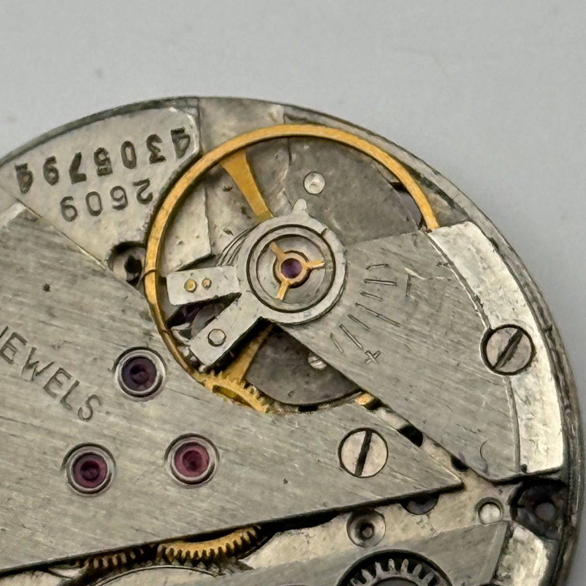 Poljot 2609 Watch Movement Soviet 17 Jewels Manual Wind Parts Repair 26.5mm
